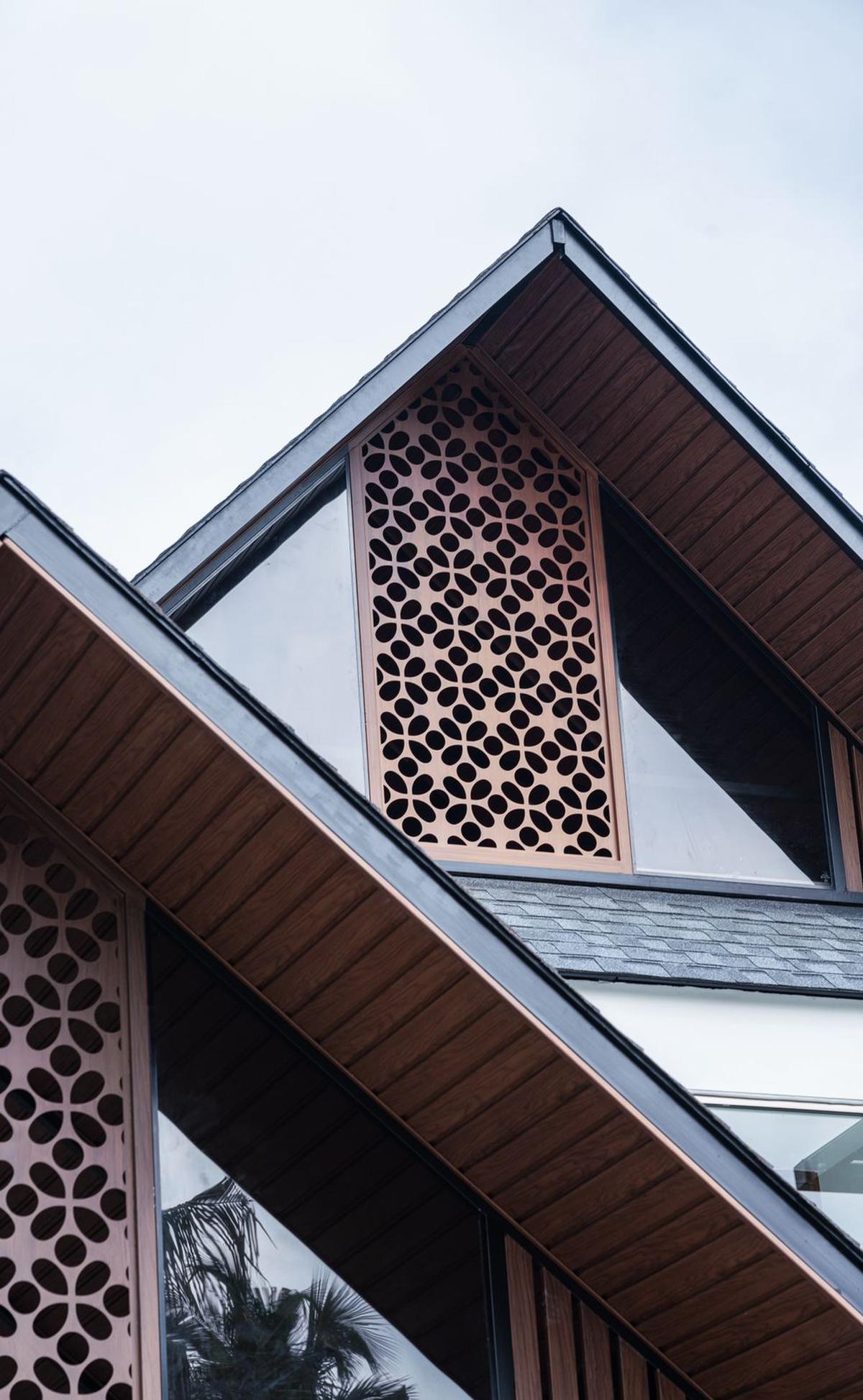 Ceiling products that resemble wood.