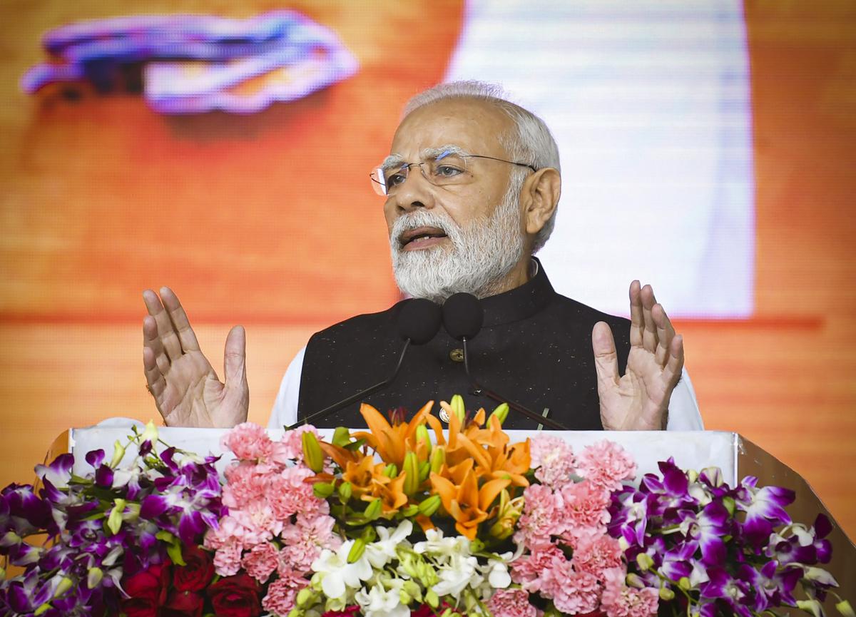 ‘Family-ruled’ and ‘looting’ State government will not be spared: PM Modi in Telangana