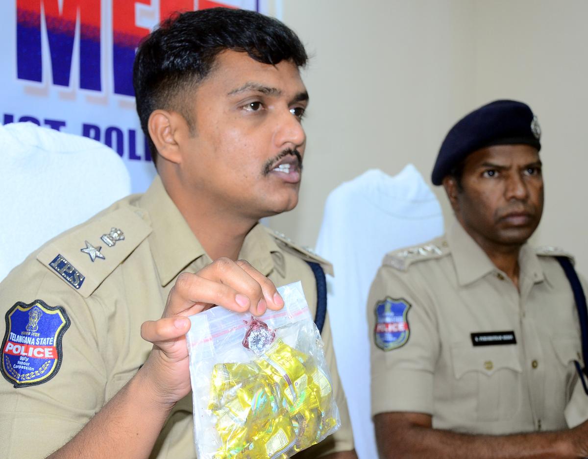 Chennuri Rupesh (First from left). File