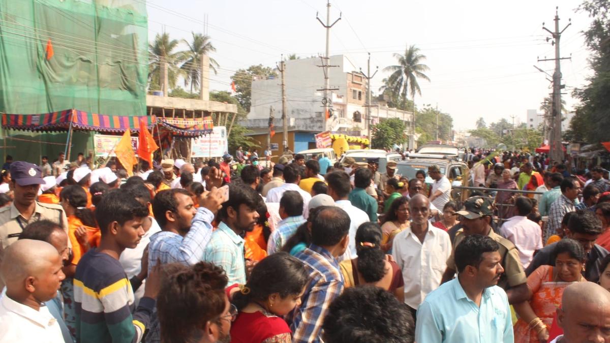 Devotee rush continues at Arasavilli Sun God temple