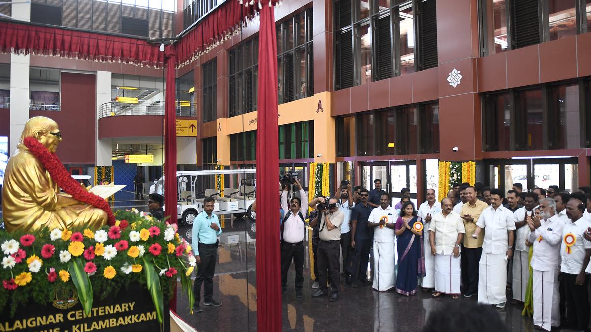 SETC, MTC buses to begin operations from Kilambakkam bus terminus from Sunday, says Transport Minister