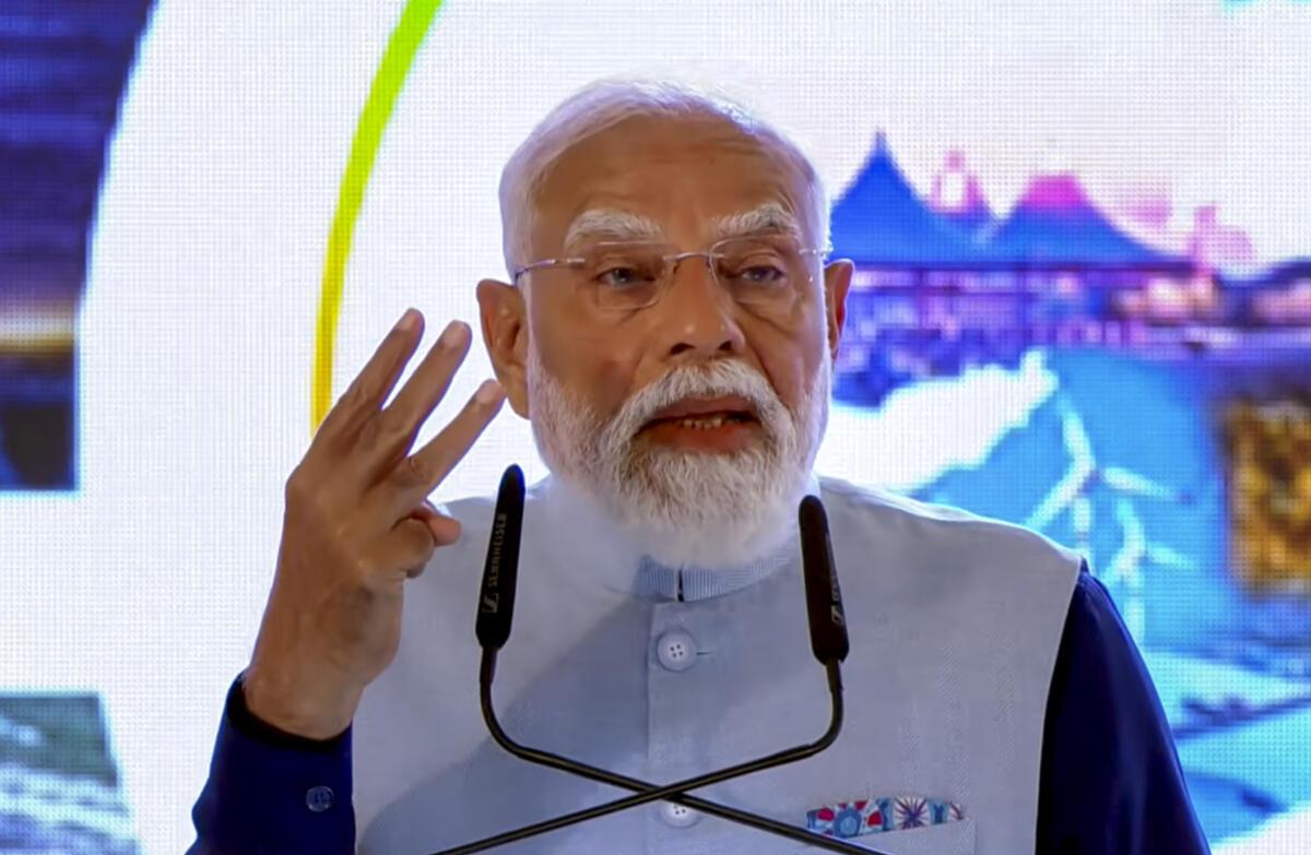 thehindu.com - Abhinay Deshpande - Moving rapidly towards becoming world's third-largest economy, says PM Modi