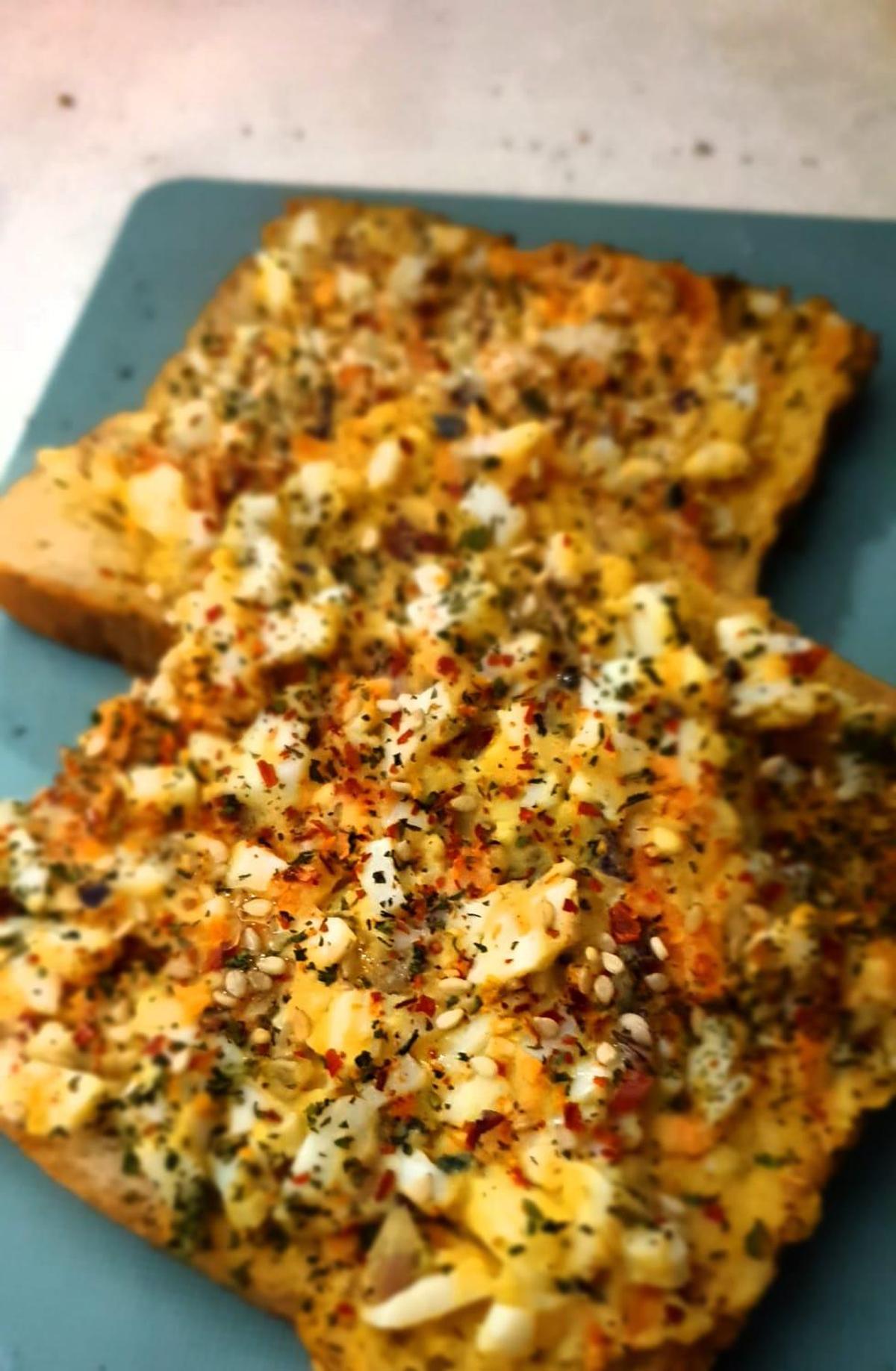 Tamago sando from Toasteria