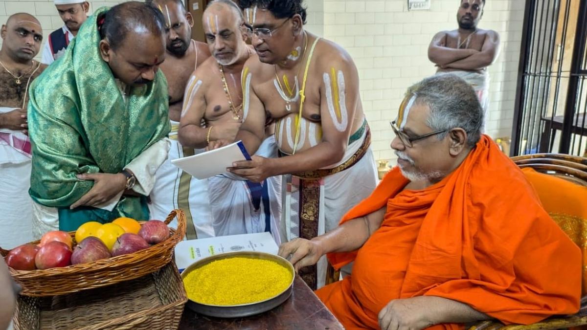 Ahobila Mutt pontiff concludes ‘Chaturmasya Sankalpam’ at Tirumala-Tirupati