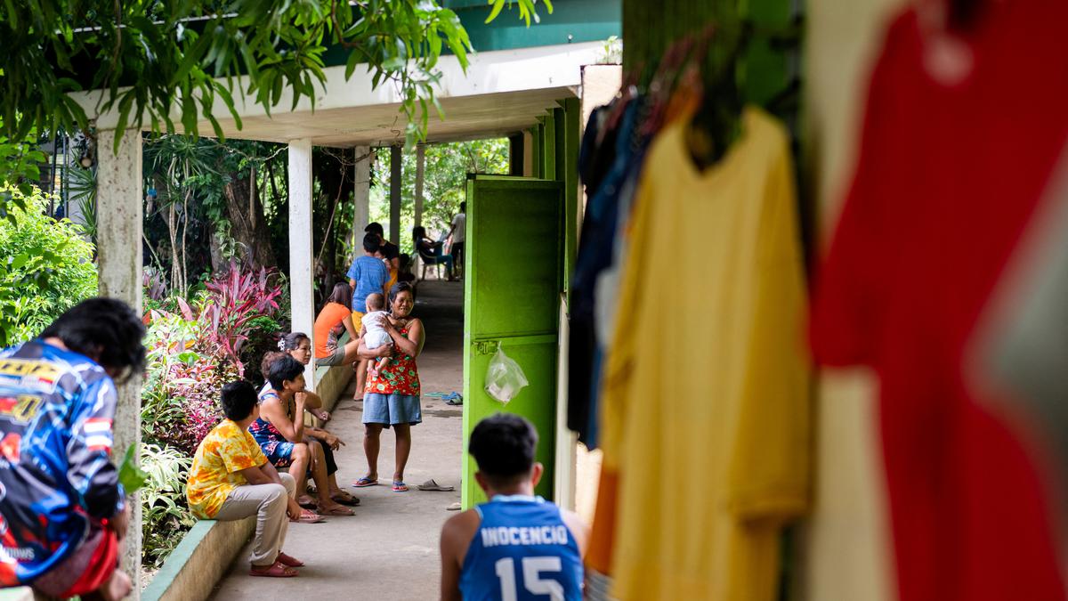 Thousands evacuated as Philippine volcano spews ash, rocks