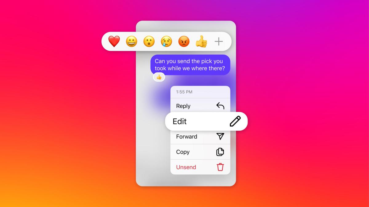 Cómo utilizar la nueva función de edición de Instagram para mensajes directos