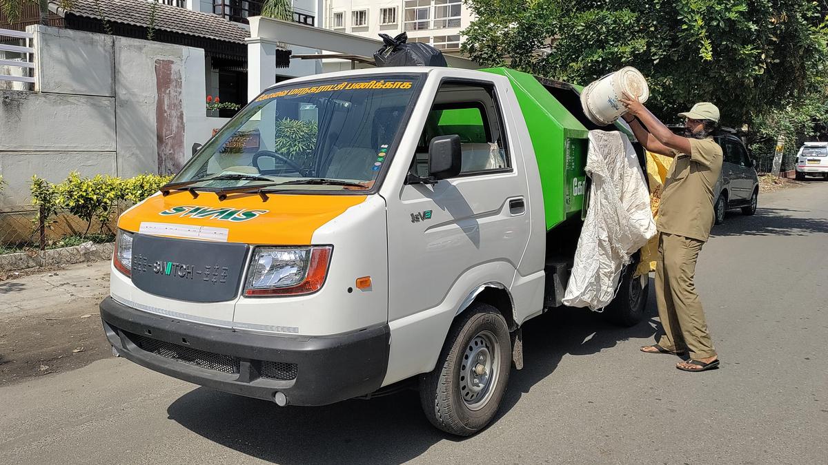 Coimbatore Corporation plans to procure 200 electric vehicles for garbage collection