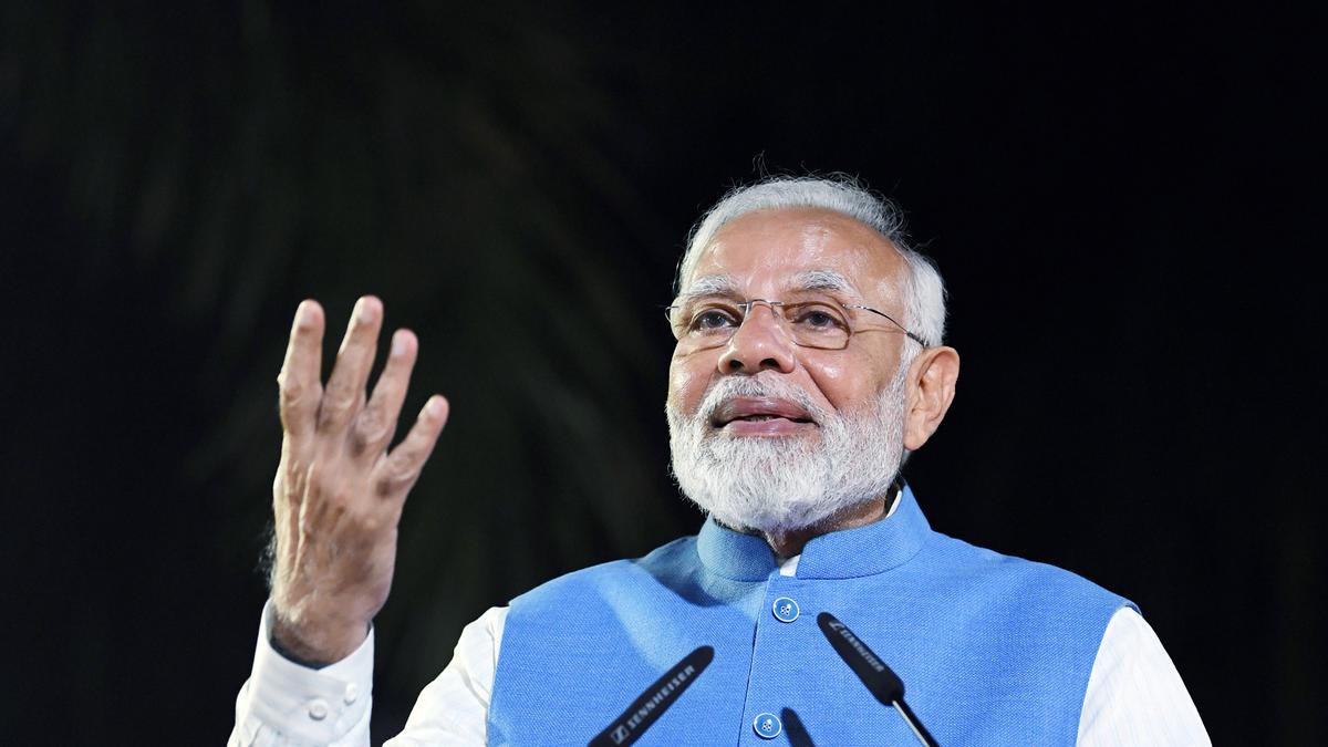 Seeking investments, PM Modi says India’s potential in green energy no less than a goldmine