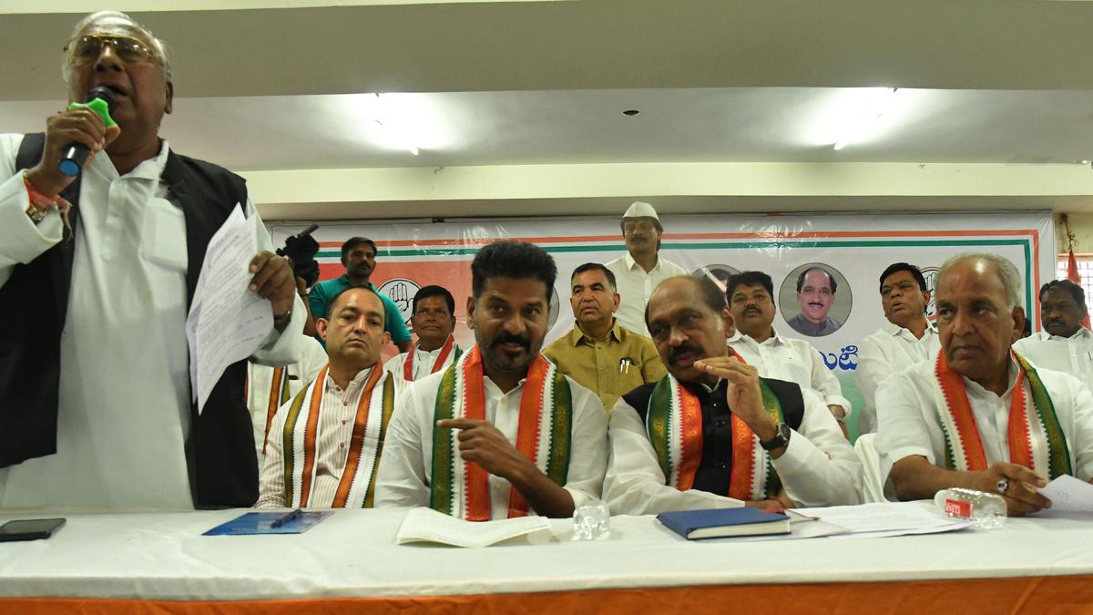 BJP infuriated over Adani Group losing ₹11 lakh crore due to Rahul’s speech: Revanth Reddy