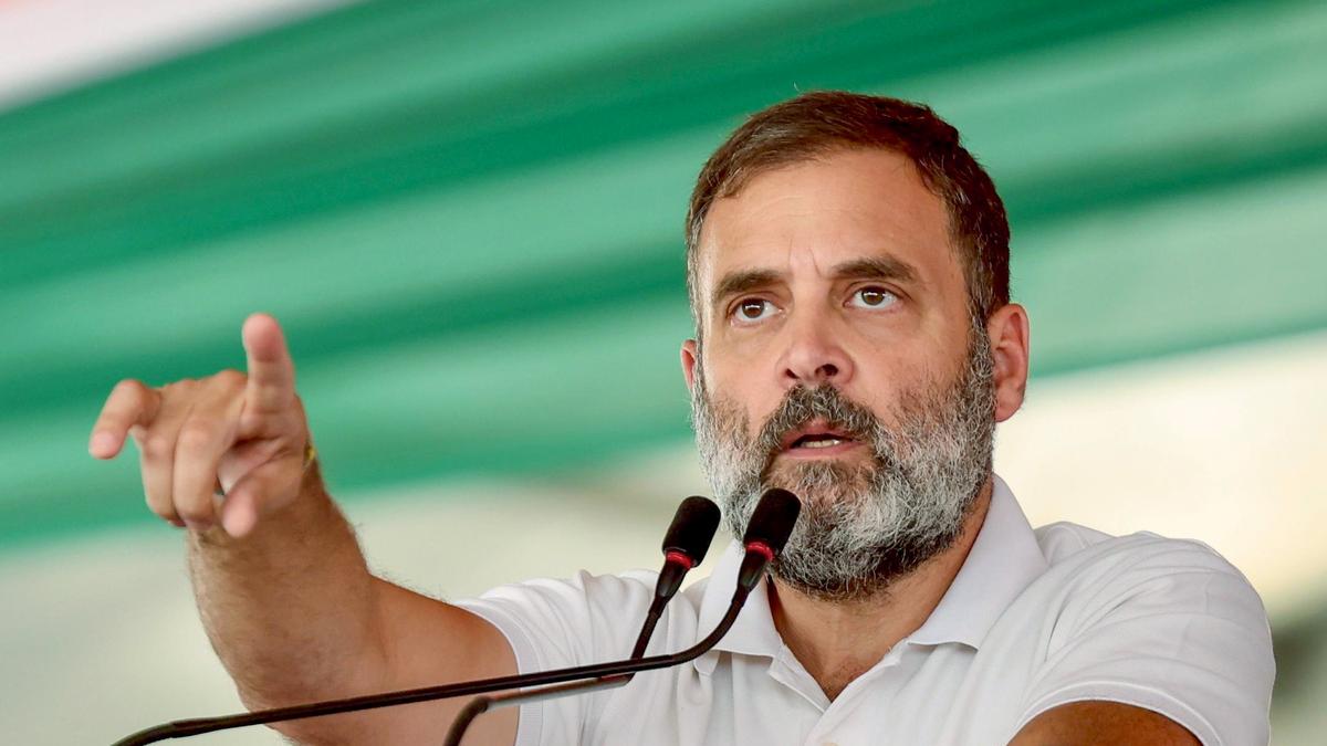 PM Narendra Modi should apologise for campaigning for Hassan MP Prajwal Revanna who is accused of sexual harassment, says Congress leader Rahul Gandhi