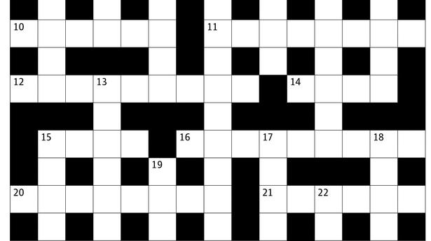 The Sunday Crossword No. 3219