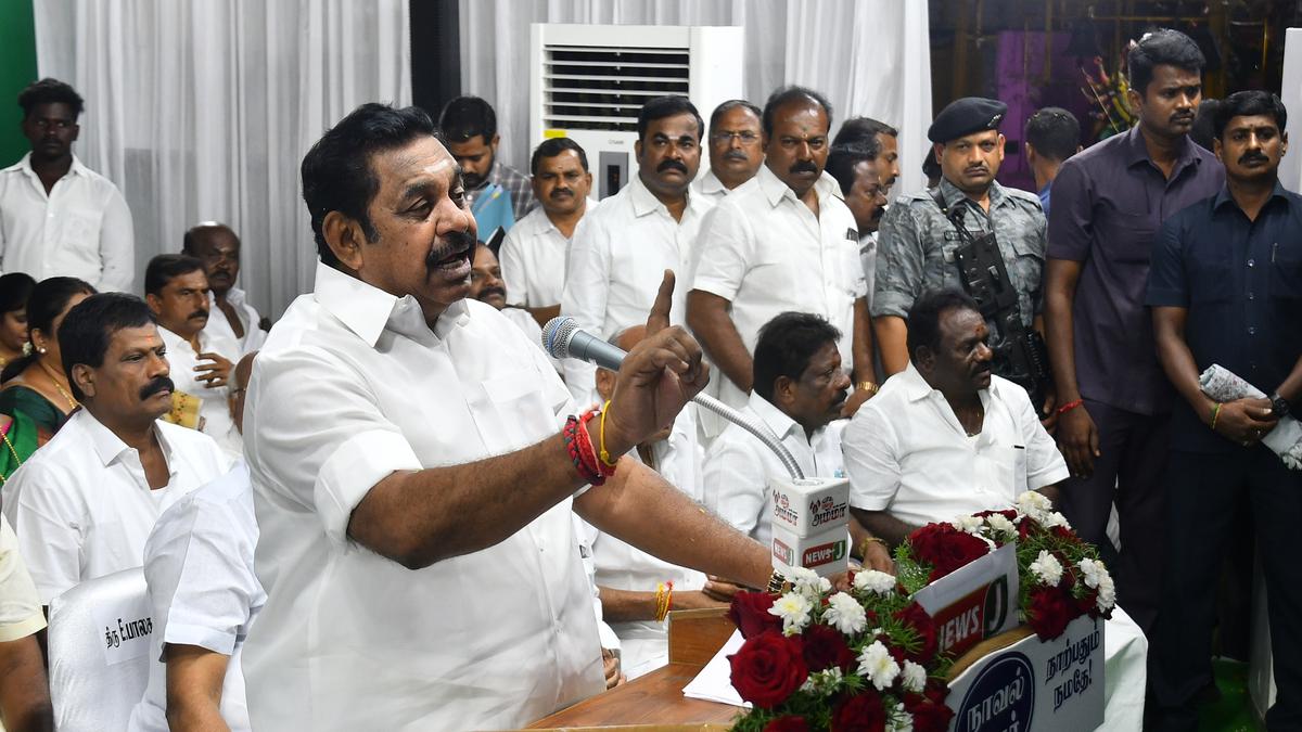 AIADMK MPs raised more questions in Parliament than DMK MPs, says Edappadi K. Palaniswami
