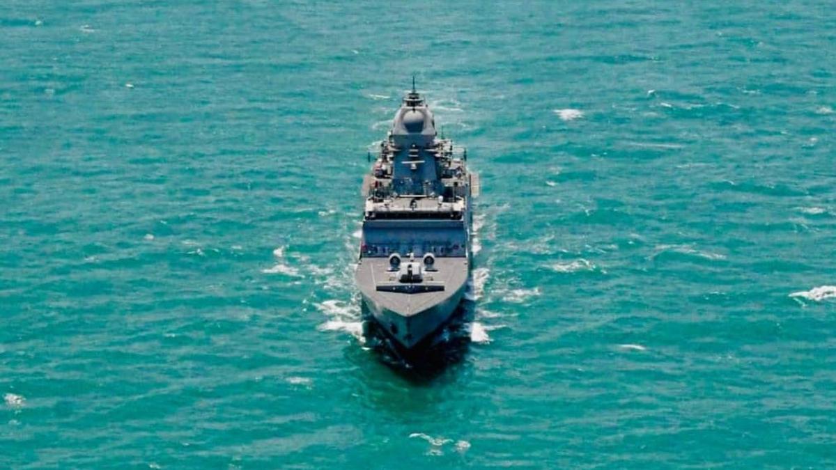 INS Nilgiri joins Eastern Naval Commamd in Visakhapatnam