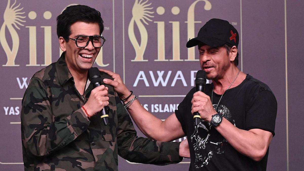 Shah Rukh Khan ribs Karan Johar about hosting chat shows: When are you going to make films?