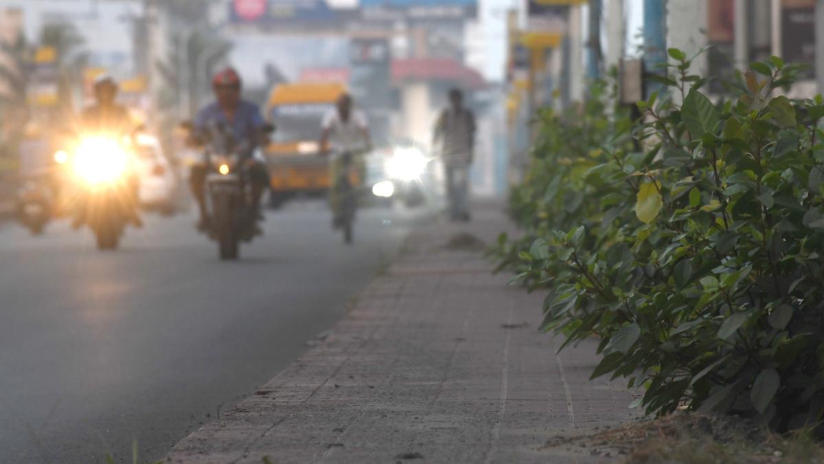 Footpath walking in style - The Hindu