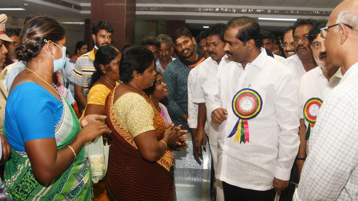 Assembly committee inspects scheme works in Salem