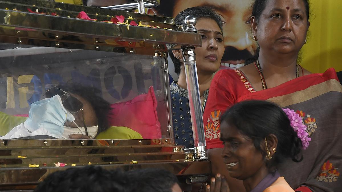 Vijayakant’s funeral LIVE updates | Public pay respects