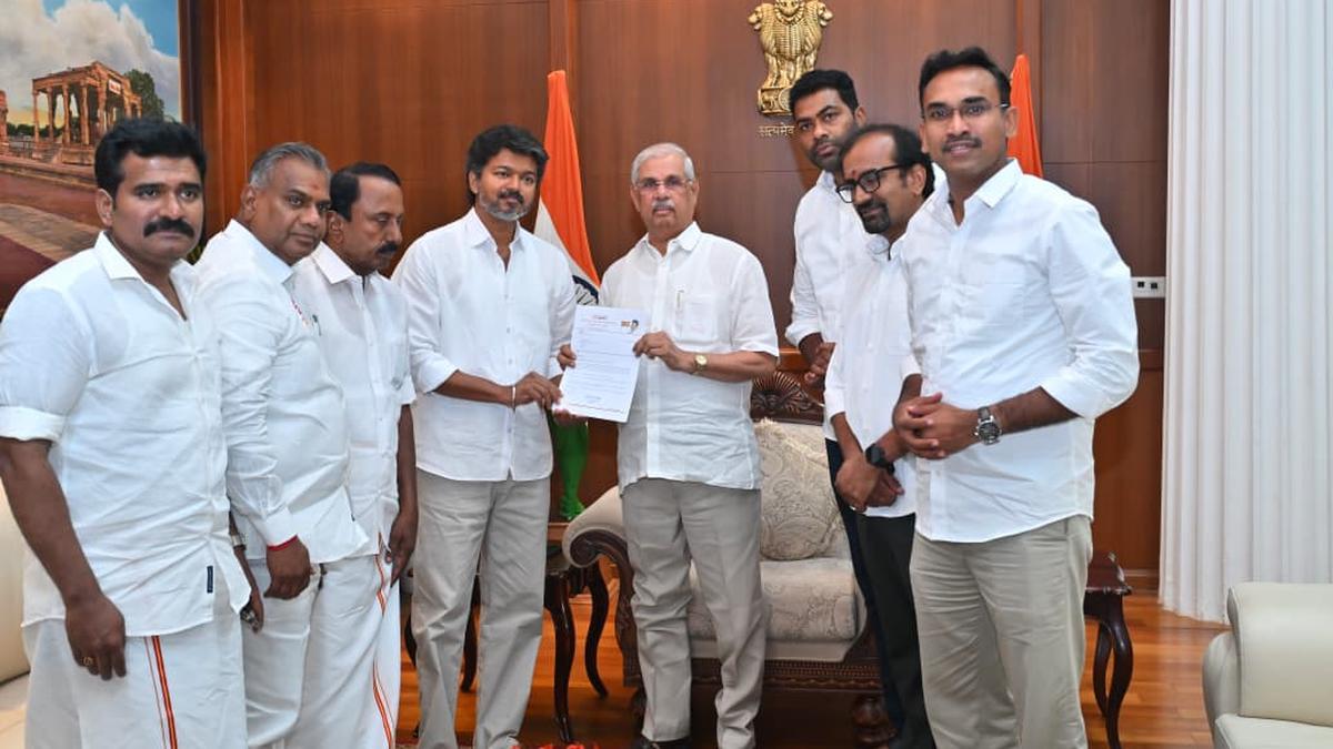 Top news of the day: TVK chief Vijay stakes claim to form govt. in T.N.; IPL 2026 final moved from Bengaluru to Ahmedabad, and more