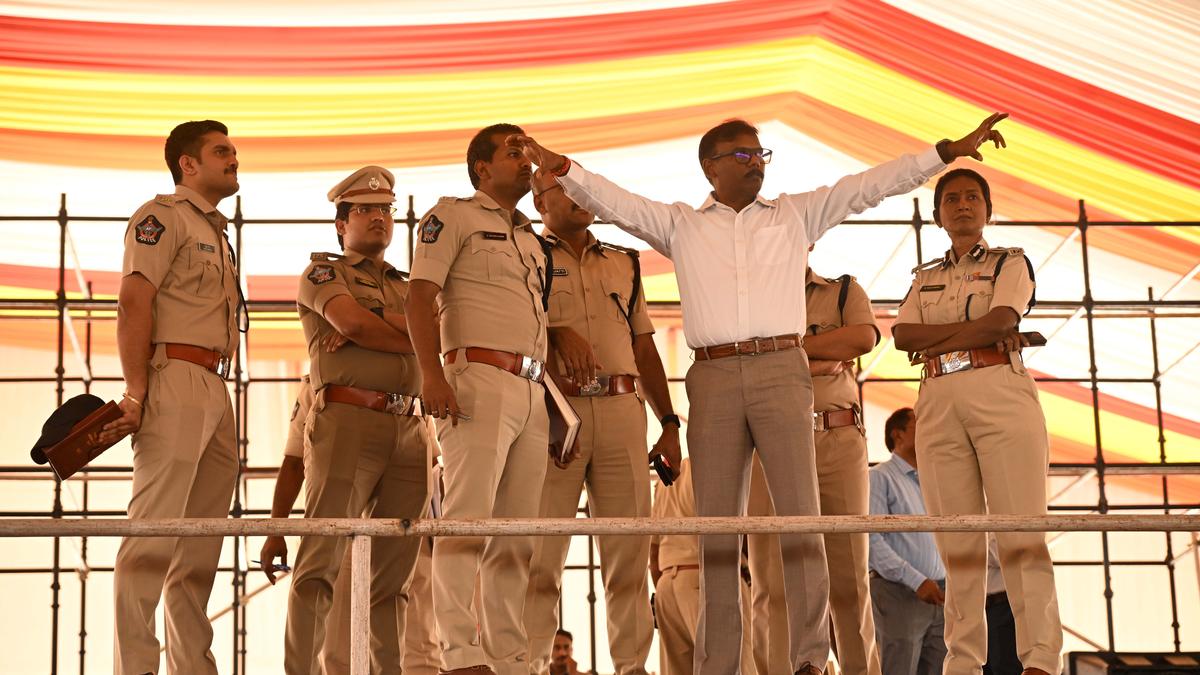 Police step up vigil for Prime Minister Modi’s visit to Amaravati on May 2