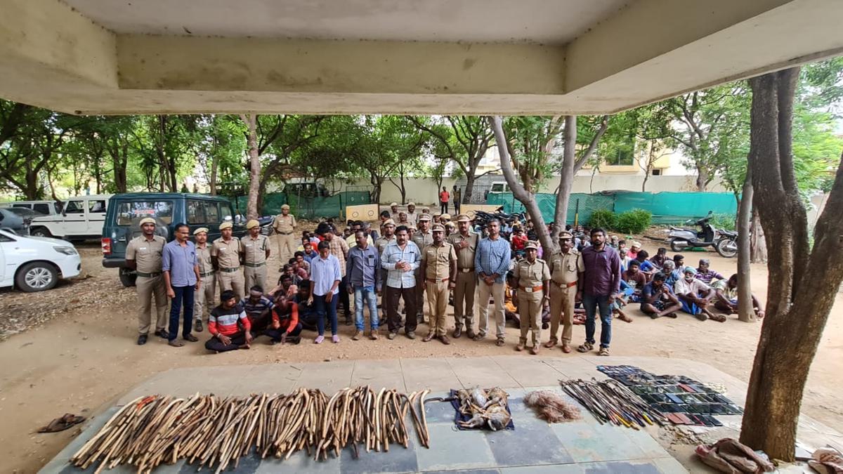 107 persons booked for hare hunting in Erode