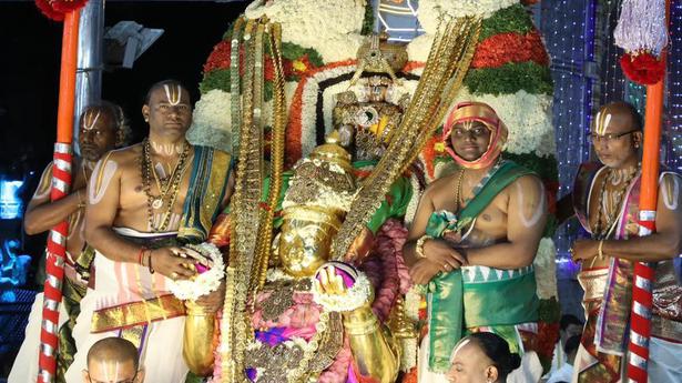 Andhra Pradesh: Ecstatic start to ‘Garuda Seva’ in Tirumala