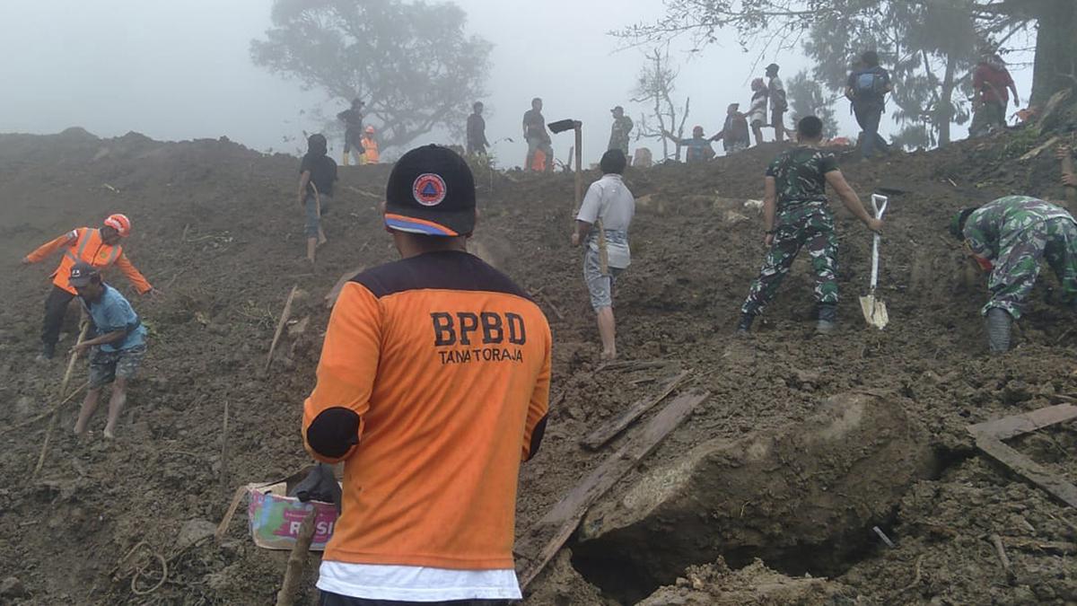 Bodies of 3-year-old girl and her mother recovered after Indonesian landslides that killed 20