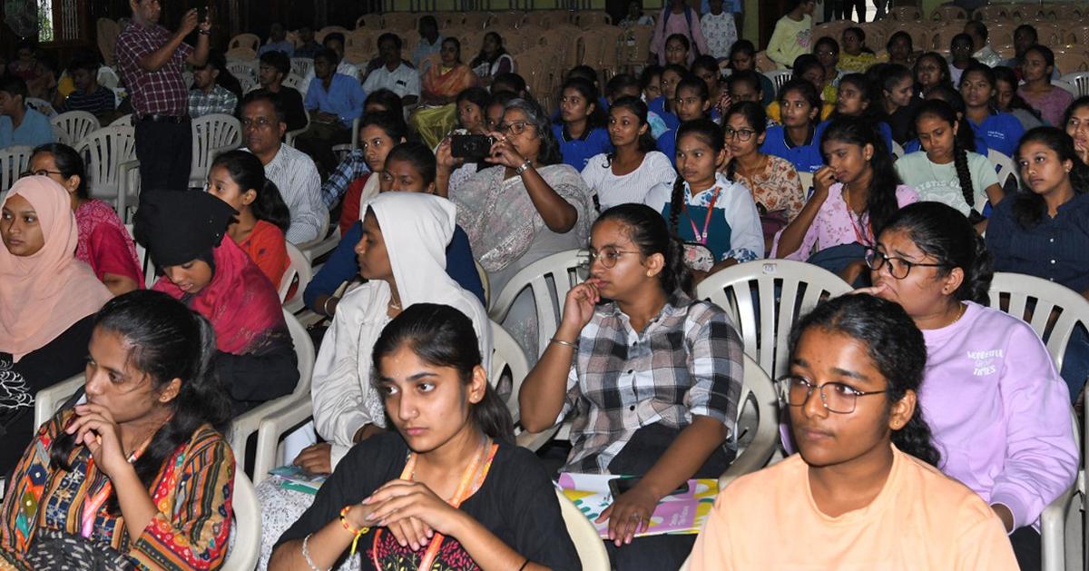 Participants in Indian Education and Career Counseling held on Sunday in Tumakuru. Participants in Indian Education and Career Counseling held on Sunday in Tumakuru.