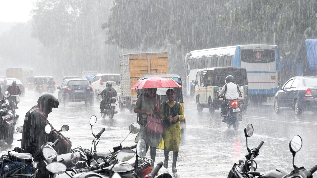 Parts of Chennai report waterlogging after heavy showers