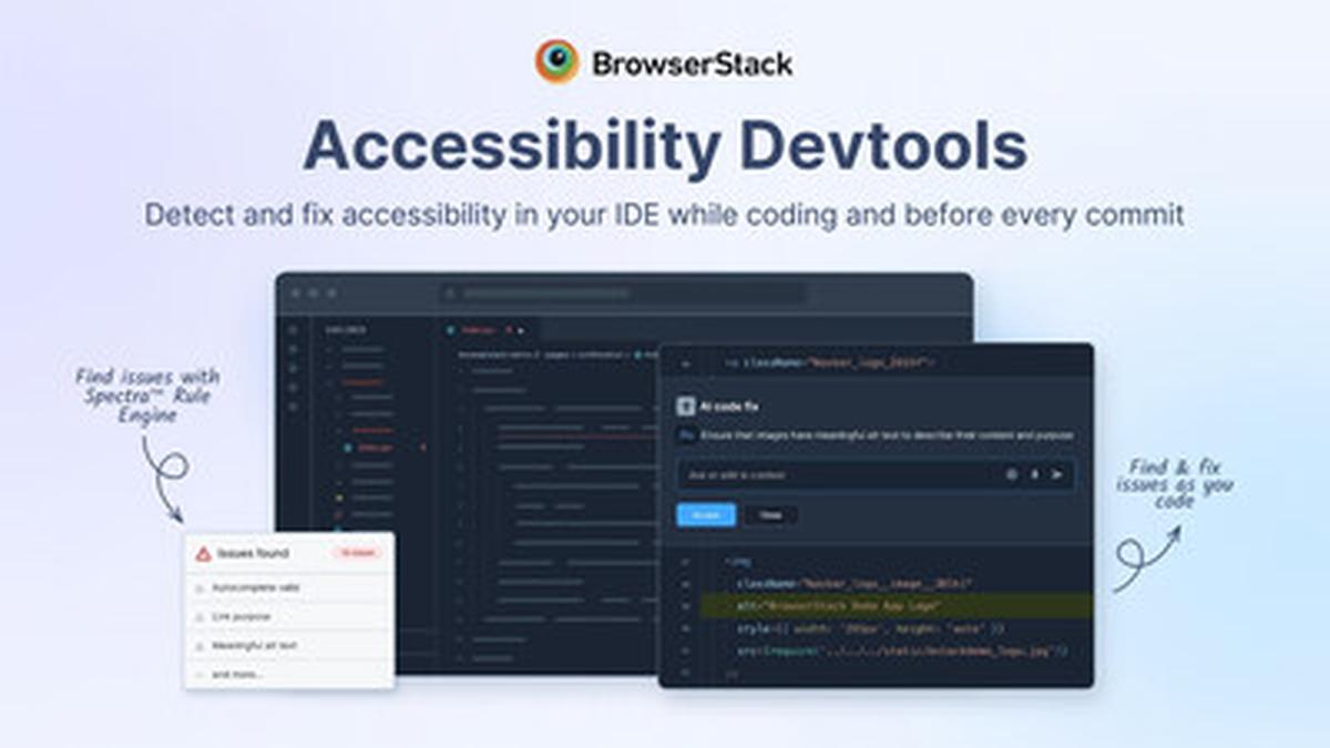 BrowserStack Launches Accessibility DevTools In IDEs