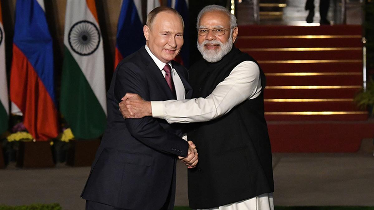 PM Modi may hold bilateral talks with Putin, Raisi - The Hindu