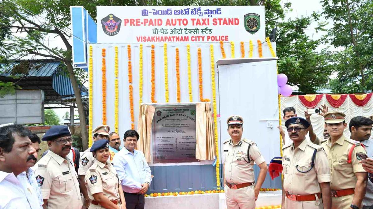 Pre-paid auto stand inaugurated at Duvvada Railway Station in Visakhapatnam