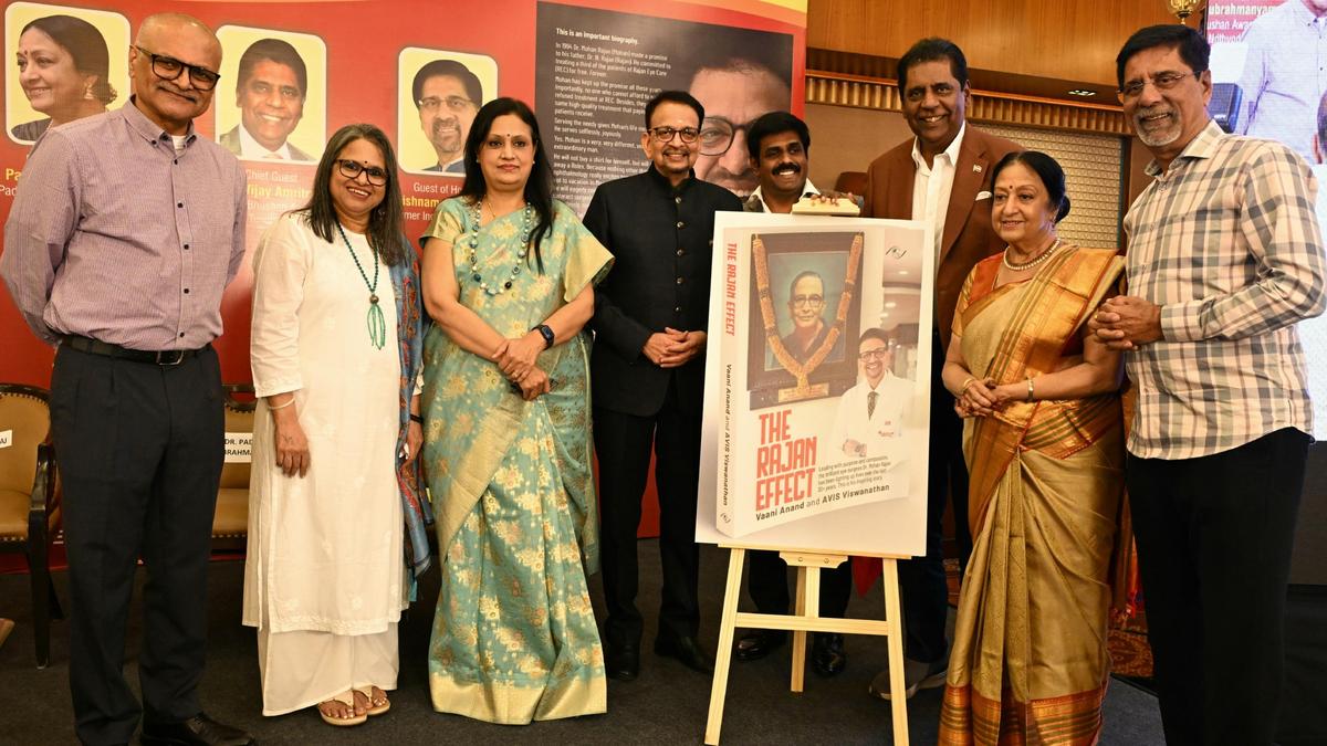 Biography of Rajan Eye Care Hospital Chairman released