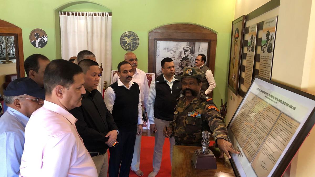National Defence College team in Kodagu