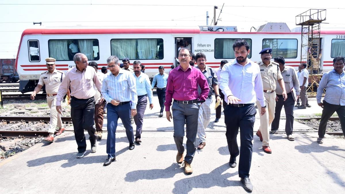 SCR Principal Chief Operations Manager inspects coaching and wagon maintenance depot in Vijayawada