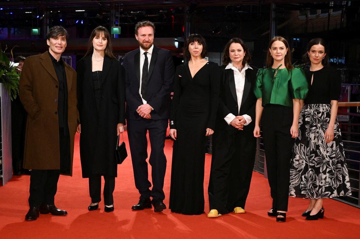 ‘Small Things Like These’ director Tim Mielants and cast members Cillian Murphy, Clare Dunne, Eileen Walsh and Emily Watson