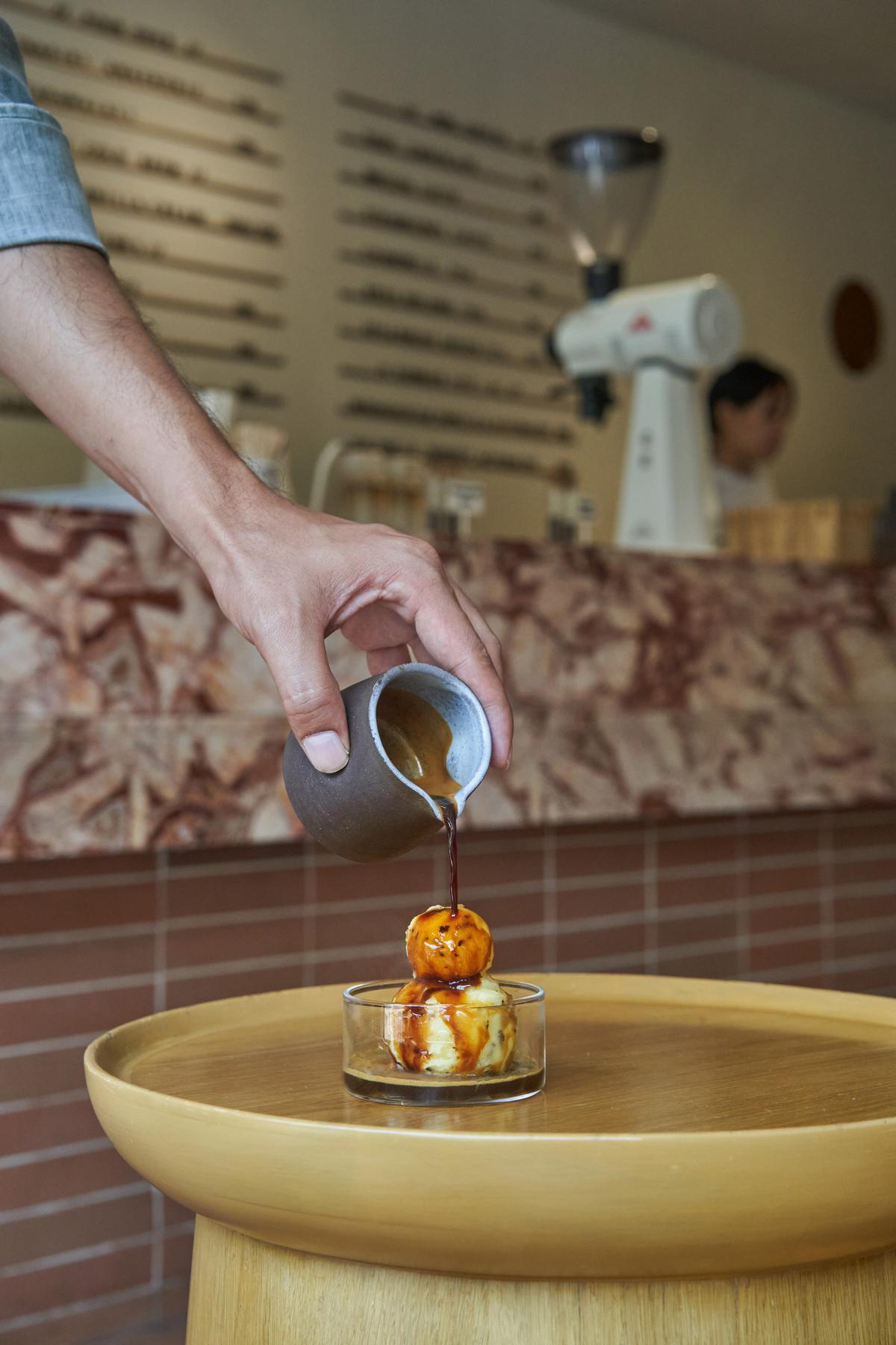 Valencia Orange Affogato