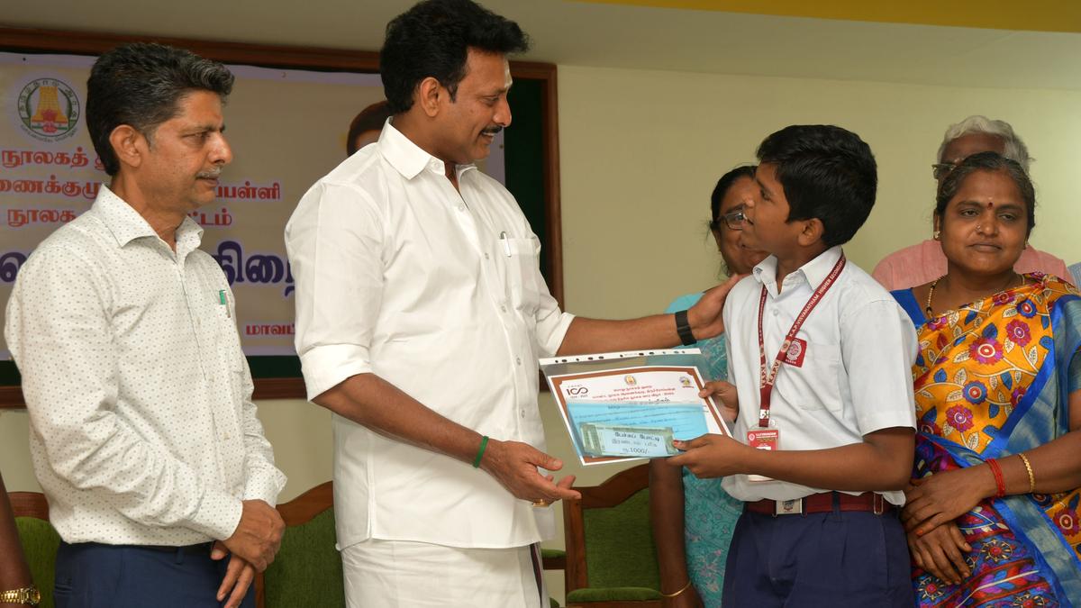 Minister bats for a Kalaignar Centenary Library in Tiruchi