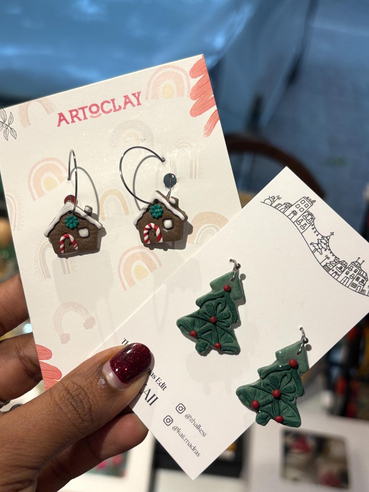 Christmas earrings from KAII