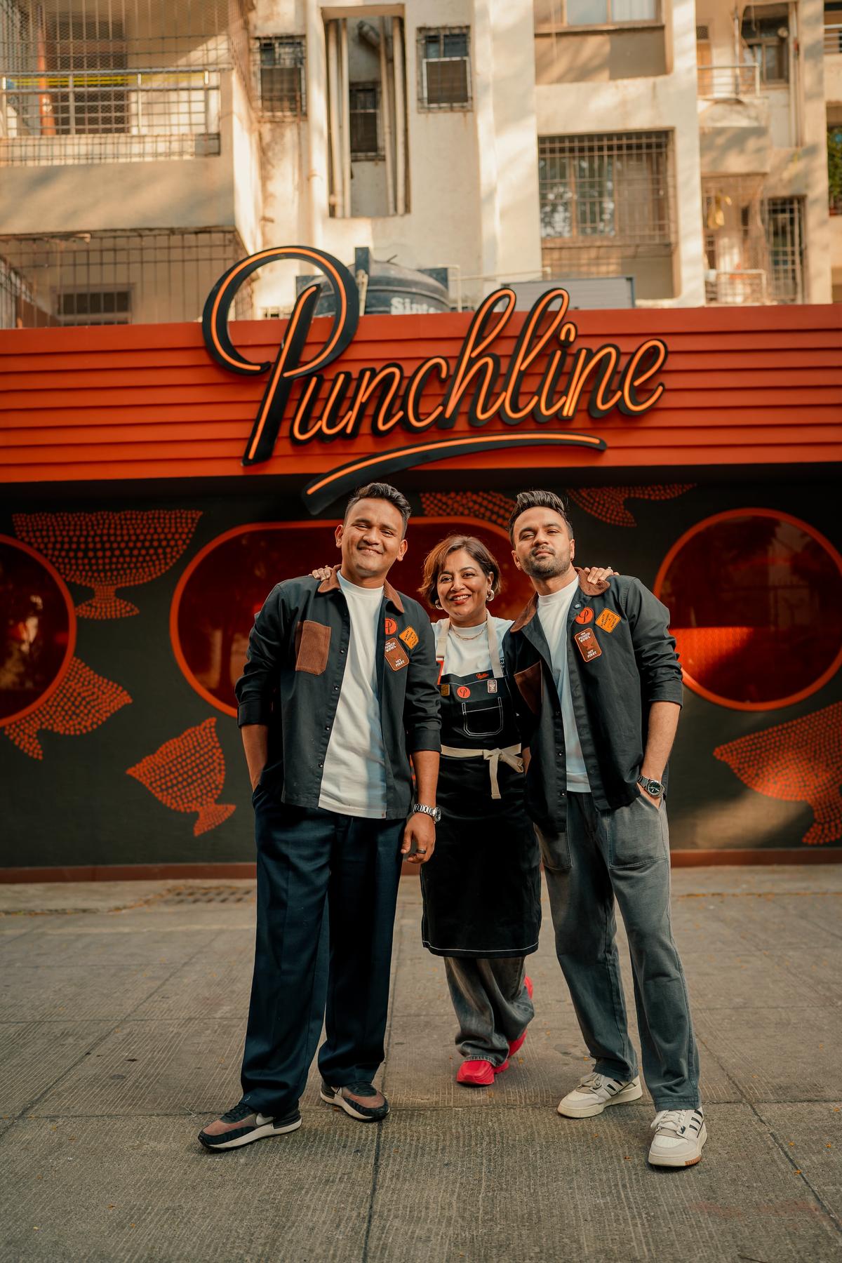 Jeet, chef Amninder and Chirag