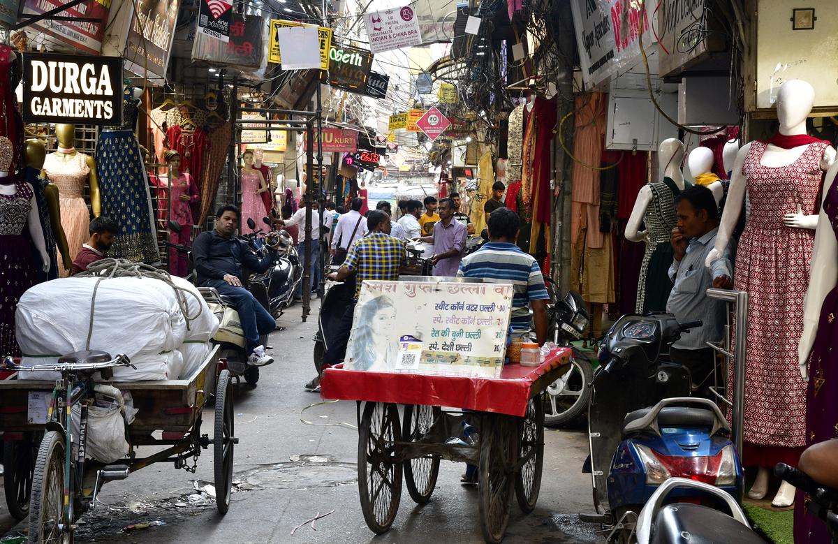 At east Delhi’s Gandhi Nagar market, traders await plans for proposed ...