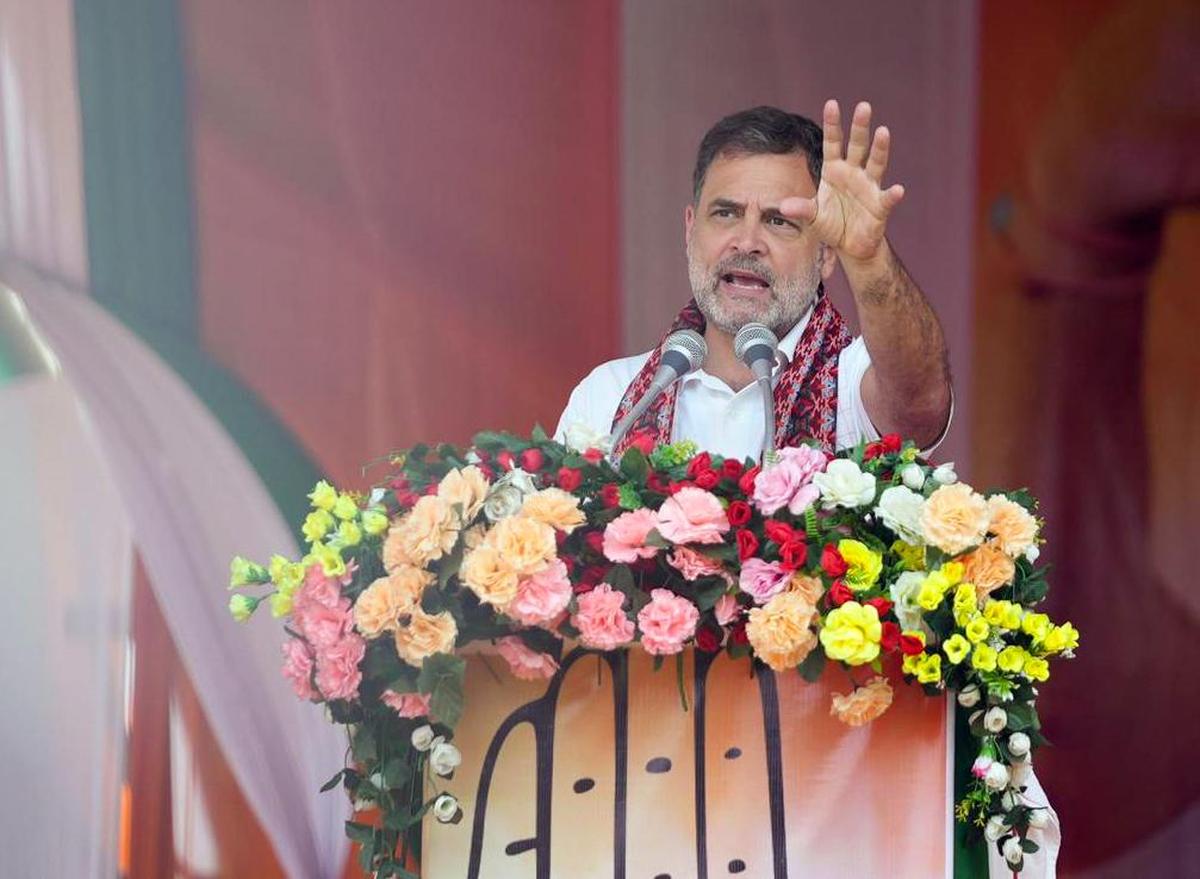 thehindu.com - Pti - India kept in dark: Rahul Gandhi slams government on data sovereignty