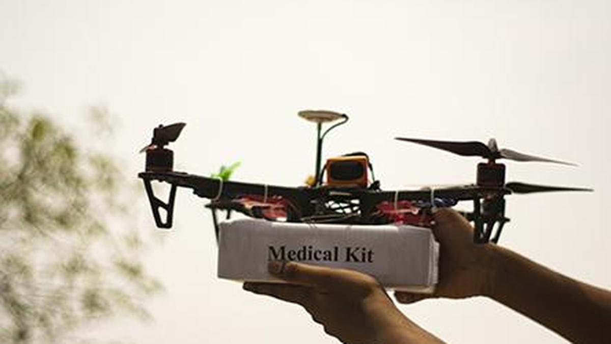 Health dept. plans delivery of medicines via drones to remote places