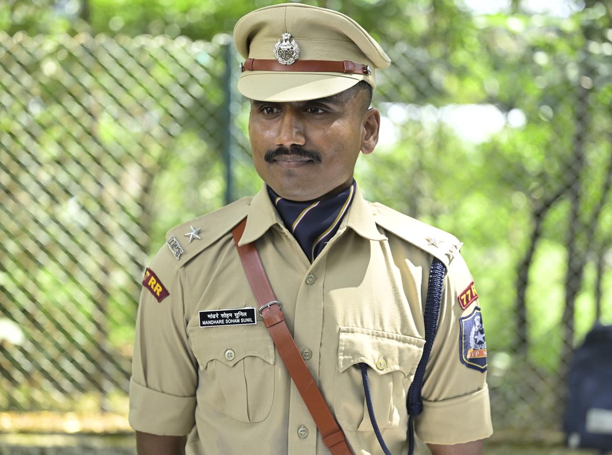 IPS probationer Mandhare Soham Sunil.