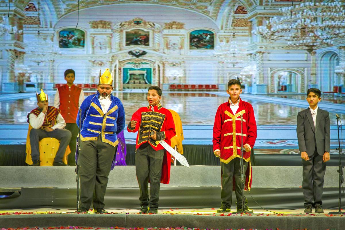 Helen O Grady theatre troupe from Mumbai performing The Tempest play. The team will be in Visakhapatnam for the Vizag Junior Lit Fest.