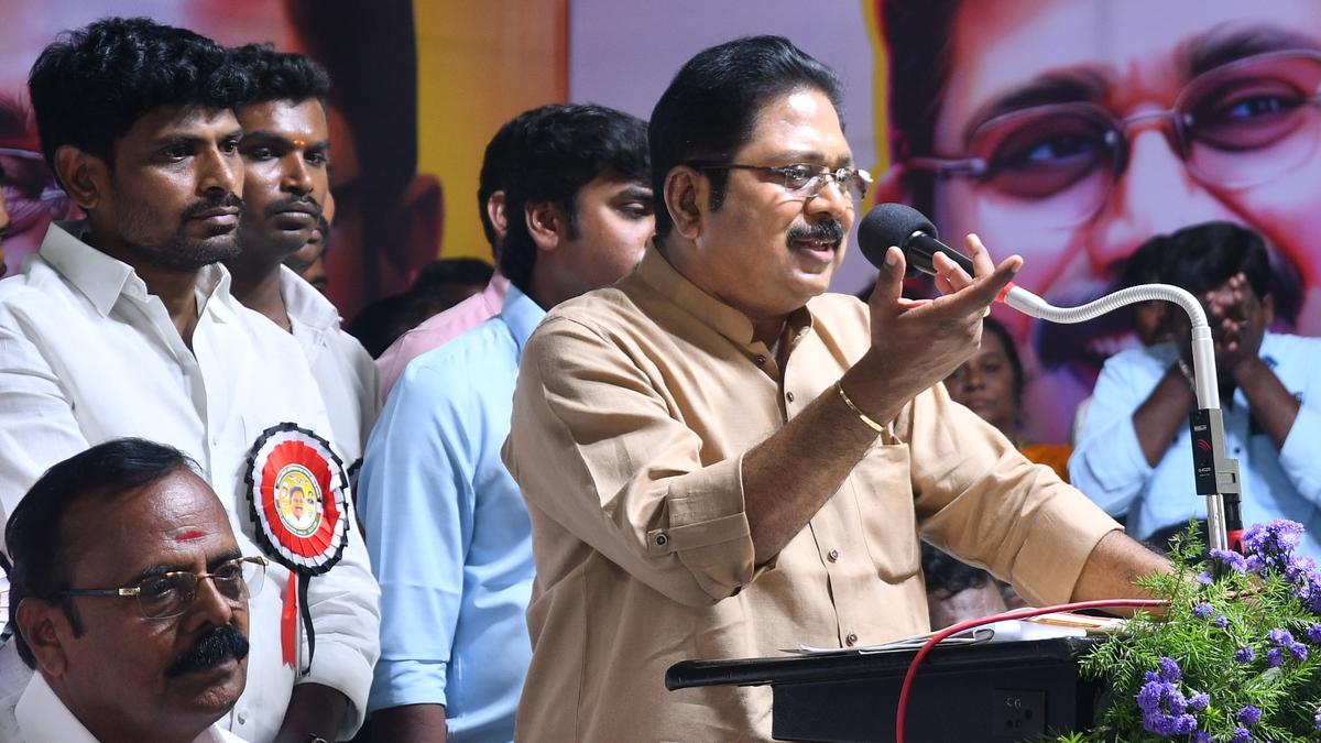AMMK will be part of alliance that determines Prime Minister, says TTV Dhinakaran