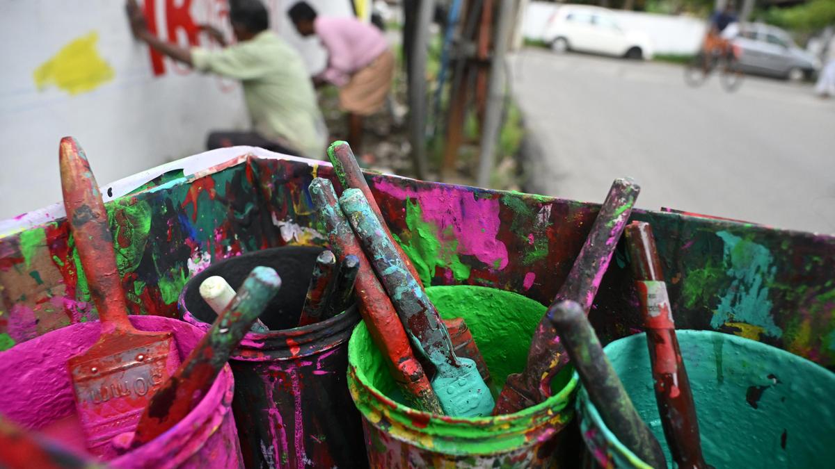 Kerala local body polls: Writing on the wall is clear, charm of poll graffiti doesn’t fade