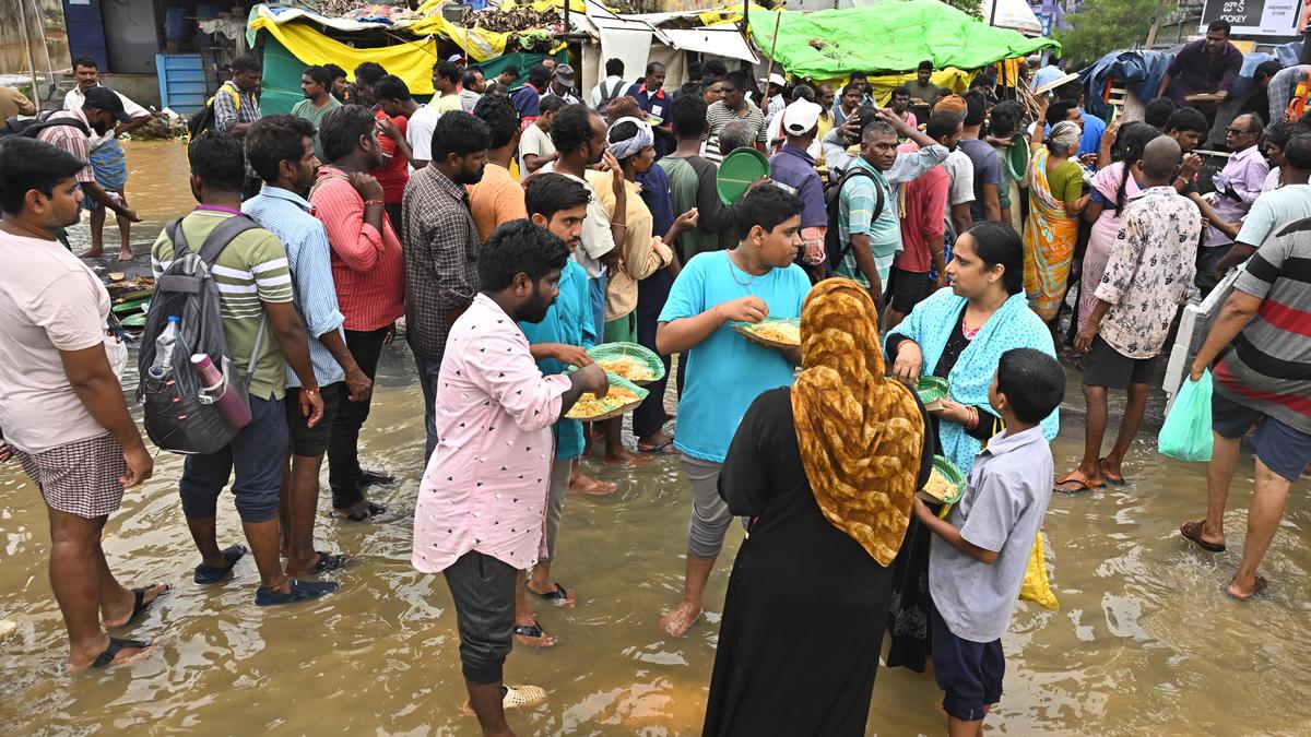 Aid continues to pour in for flood victims in Vijayawada