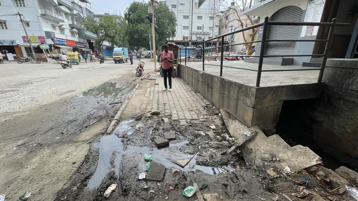 Broken footpaths pose serious danger to pedestrians in city