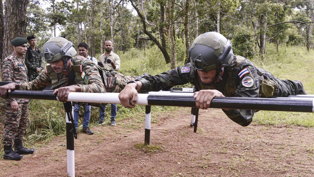 India, Thailand Armies begin joint exercise in Meghalaya
