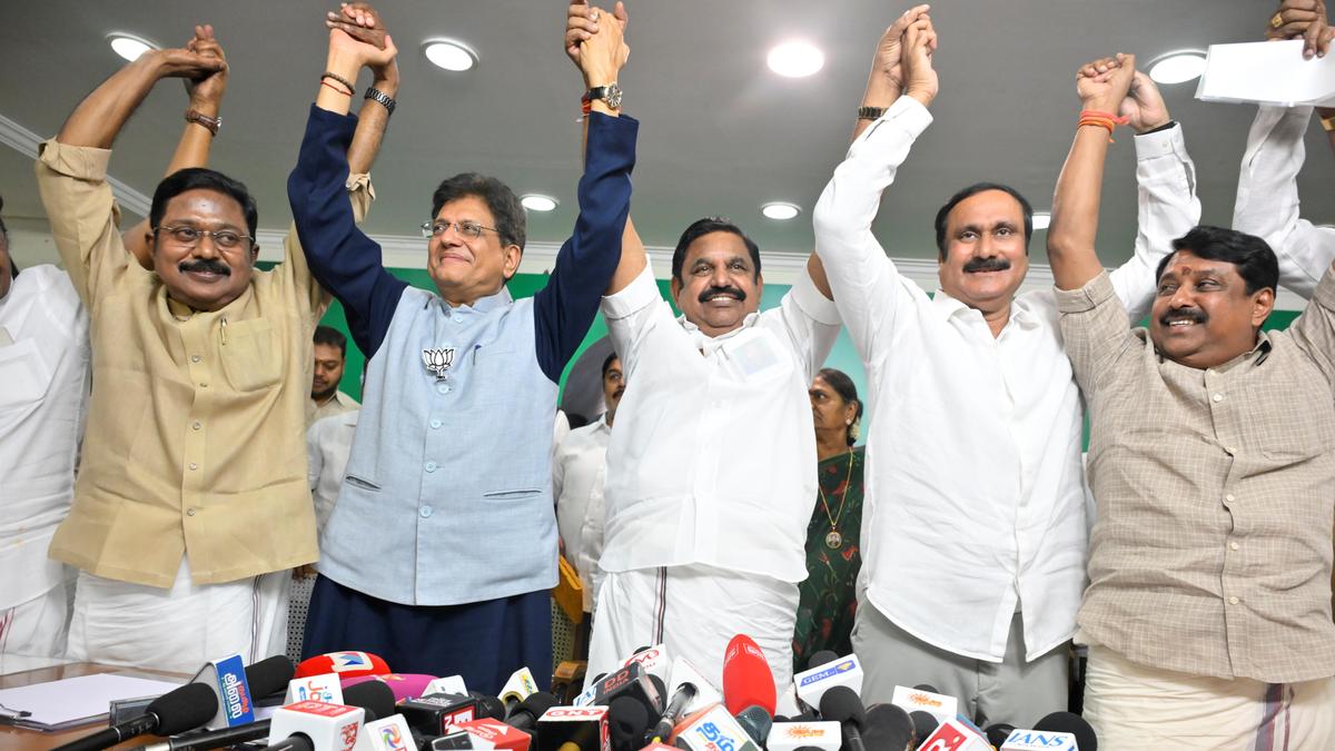 Tamil Nadu Assembly election: AIADMK allots 27 seats to BJP, 18 to PMK